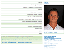 Tablet Screenshot of hnoarztfeuerstein.at